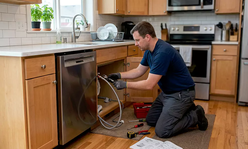 Dishwasher Installation in Mooresville, NC