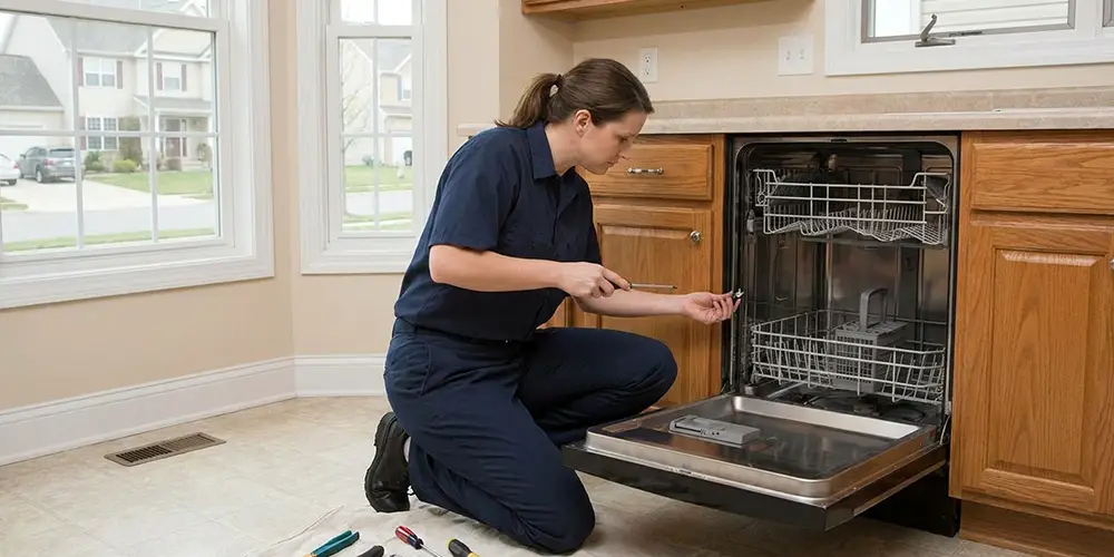 Dishwasher Latch Replacement in Mooresville, NC