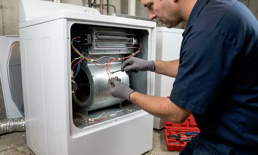 Dryer Thermal Fuse Replacement in Mooresville, NC