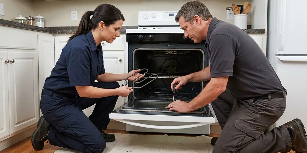 Oven Heating Element Replacement in Mooresville, NC