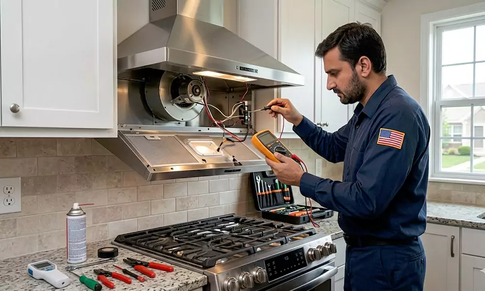 Range Hood Repair in Mooresville, NC