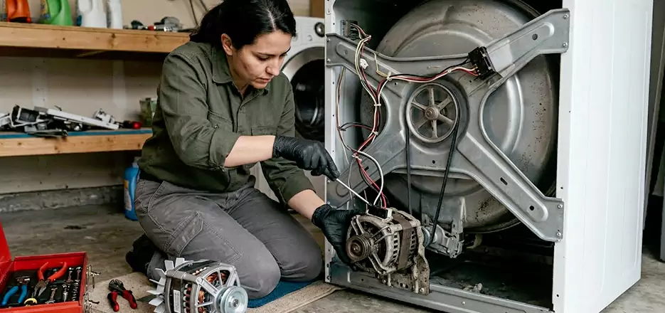 Dryer Motor Change Service in Mooresville