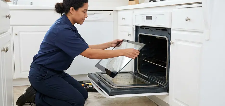 Range Oven Door Glass Replacement in Mooresville