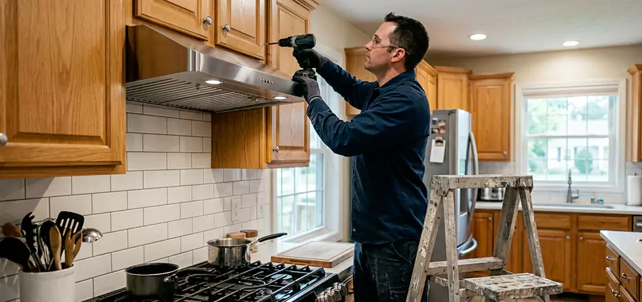 Wood Range Hood Installation Mooresville