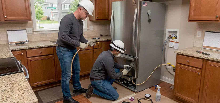Propane Refrigerator Installation in Mooresville