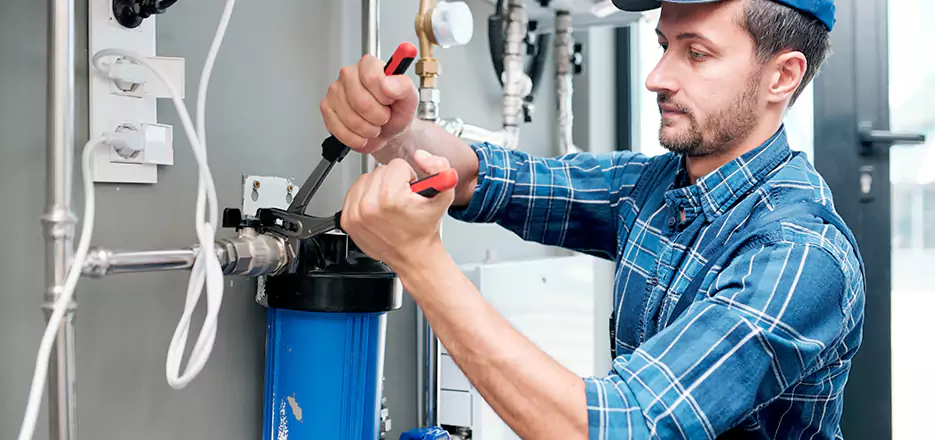 Plumber Water Filter Installation in Mooresville